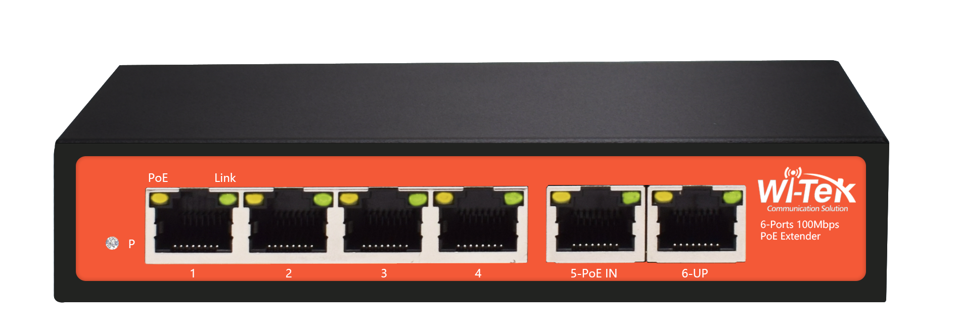 Неуправляемый коммутатор Wi-Tek WI-PE51E